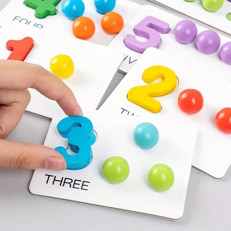 Montessori Wooden Mathematics Enlightenment Teaching Aids